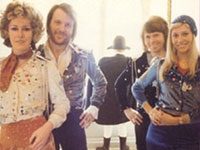 ABBA - zdjęcie z okładki płyty "Waterloo"