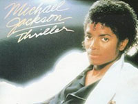 Okładka płyty "Thriller" Michaela Jacksona