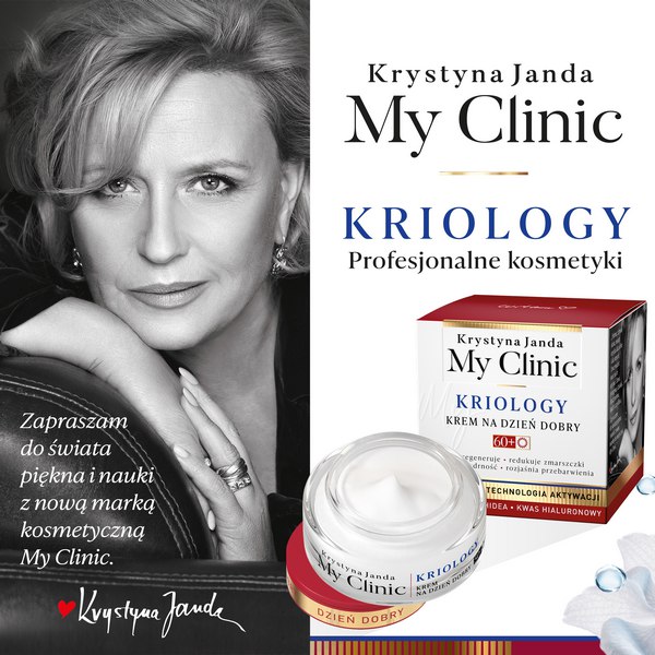 Krystyna Janda My Clinic: Kosmetyki najnowszej generacji